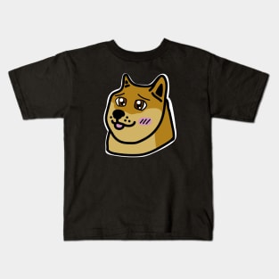 Kawaii Doge Kids T-Shirt